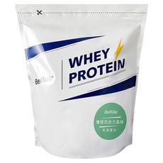 BeRule 乳清蛋白粉, 薄荷巧克力風味, 1000克/包, 1kg, 1包