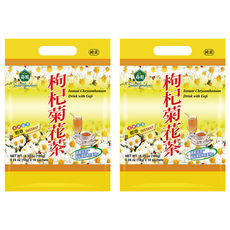 薌園 枸杞菊花茶 晶粒沖調飲品, 10g, 18包, 2袋