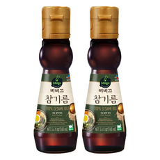 CJ bibigo 芝麻油 160ml, 100% 香油，冷壓榨取, 2罐
