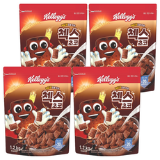 Kellogg's 家樂氏 COCO 可可猴 巧克力格格脆麥片, 1.2kg, 4包