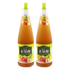 崇德發 綜合水果醋, 天然釀造糯米醋, 無添加防腐劑及人工色素, 符合ISO22000或HACCP, 500ml, 2瓶