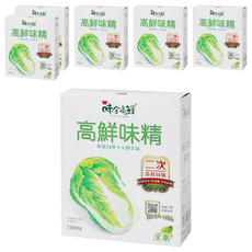 味全 高鮮味精, 1000g, 1kg, 6盒