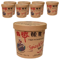 DaMa 大瑪南洋蔬食 酸辣粉 133g, 8入