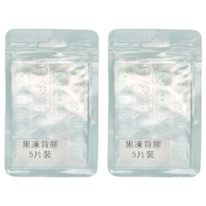 Paula's Nail 寶拉美甲 美甲專用替換果凍背膠 5片裝, 2包
