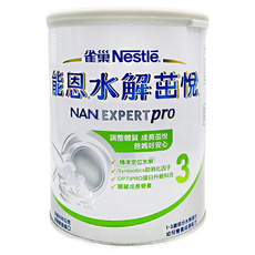 NAN 能恩 水解茁悅 3號，精準定位水解，OPTIPRO蛋白升級科技，Synbiotics助消化, 800g, 1罐