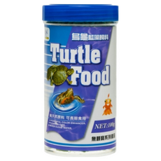 AQUAFUN 水之樂 烏龜藍藻飼料, 天然原料 可長期食用, 100g, 1瓶