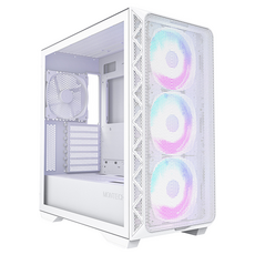 MONTECH 君主 電腦機殼 Air 903 BASE, 中塔式, 支援E-ATX, ATX, Micro-ATX, Mini-ITX主機板, 1個