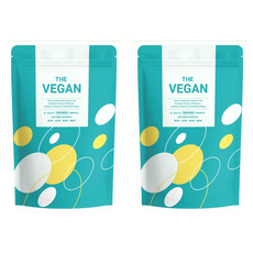 THE VEGAN 樂維根 植物性優蛋白 燕麥奶口味 1kg, 2包