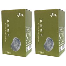 台灣源味本舖 台灣有機黑豆, 台灣原生種, 滿州小黑豆, 400g, 2盒