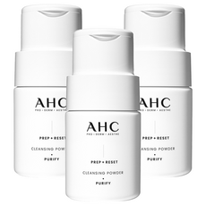 AHC Prep + Reset 潔顏粉, 3瓶, 40g