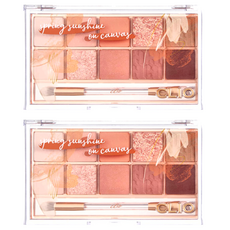 CLIO 十色眼影盤 2022 新品 15, 15 Spring Sunshine On Canvas, 2個
