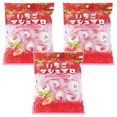 Chiao-E 巧益 草莓夾心棉花糖, 75g, 3袋