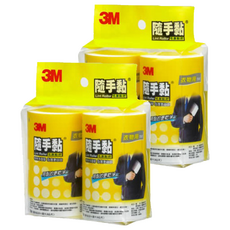 3M Scotch-Brite 百利 隨手黏毛絮補充包 衣物用 2捲, 2包
