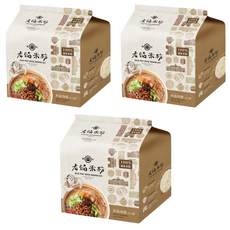 老鍋米粉 湯米粉，香菇肉燥風味，1人份 x 4入裝，純米米粉, 60g, 4包, 3袋