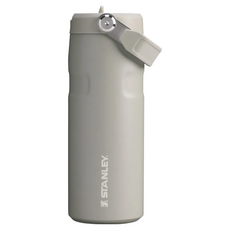 STANLEY IceFlow Aerolight 摺疊吸管杯，470ml，保冷8小時，保冰40小時，超輕量技術，易於攜帶的手柄，不含BPA, 太空灰, 1個