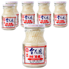 金蘭 雪花釀, 獨家培育麴種 保留圓糯米香氣, 純糯米天然發酵, 500g, 6罐