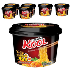 CUNG DINH KOOL 鹹蛋黃乾拌碗麵，原味鹹香，方便美味, 7入