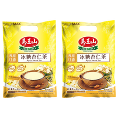 馬玉山冰糖杏仁茶，香甜口感，高鈣, 30g, 12包, 2袋