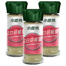 小磨坊 辛香白胡椒鹽, 40g, 3瓶