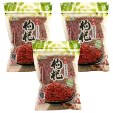 茂喜食品 進口嚴選枸杞, 無農藥殘留 無防腐劑 無色素, 200g, 3包