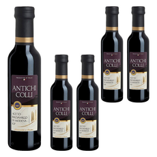 ANTICHI COLLI 安地其 巴薩米克酒醋 金級, 250毫升, 適合搭配義式料理, 250ml, 5瓶