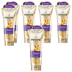 PANTENE 潘婷 3分鐘奇蹟護髮精華 多效損傷修護, 深層修護 染燙修護 秀髮光澤, 180ml, 6條
