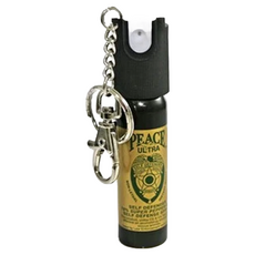 PEACE ULTRA 金盾鑰匙防身噴霧, 10% OC辣椒油樹脂/200萬辣度單位, 容量約20ml, 強力噴霧型, 噴射距離2~3公尺, 1罐