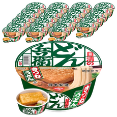 NISSIN 日清 咚兵衛 油豆腐烏龍麵, 日本正宗風味人氣泡麵, 清新湯頭, 口感清爽, 東日本限定, 12入, 95g, 24入