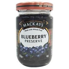 MACKAYS 梅凱藍莓果醬，果皮果肉豐富，無人工添加，113克, 113g, 1瓶