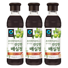 清淨園 大象韓國梅子糖漿, 650g, 500ml, 3罐