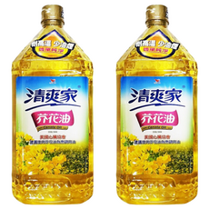 統一 清爽家芥花油 2000ml, 非基因改造原料, 2L, 2瓶