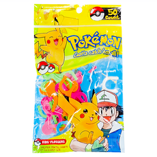 Dr.Fresh Pokemon 精靈寶可夢 兒童安全造型牙線, 50支入, 4-12歲幼童使用, 4色, 1包