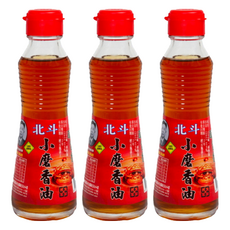 北斗馨油 小磨香油, 125ml, 3瓶