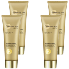 Bio essence 碧歐斯 金萃喚膚潔面霜, 24K金, 溫和深層清潔, 100g, 4條