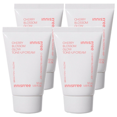 INNISFREE 櫻花煥膚提亮霜, SPF50+ PA++++, 50ml, 4條
