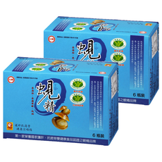 台糖 蜆精 6罐裝, 護肝, 抗疲勞雙認證, 精選花蓮活水養殖, 含蛋白質, 372ml, 2盒