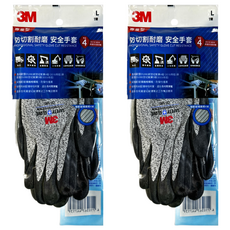 3M 專業型防切割耐磨安全手套, CP-500, 2雙