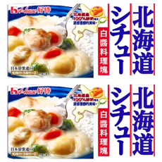 House 好侍 北海道白醬料理塊，選用北海道產100%鮮奶製成的鮮奶油與起司, 180g, 2盒