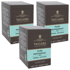 TAYLORS 泰勒茶 舒爽薄荷茶 2g*20包*3盒裝，德國進口，清新舒爽，幫助消化, 3盒