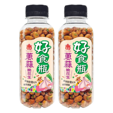 義美 好食瓶 蔥蒜脆花生, 230g, 2瓶