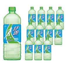 舒跑運動飲料, 無添加果糖, 低納零脂肪, 維他命C, 975ml, 12瓶