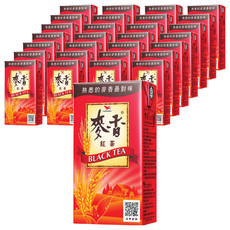 統一 麥香 紅茶 24入, 獨特紅茶茶葉與大麥結合, 濃醇風味解渴, 300ml, 48入