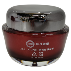 Stanlen 詩丹雅蘭 ALL IN ONE全效修護精華, 保濕亮白修護緊緻彈潤, 含12大精華萃取, 30g, 1罐