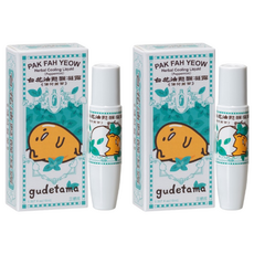 白花油 甦醒凝露 薄荷菁蒂 15ml 2瓶裝 (Kuromi/Gudetama 蛋黃哥 授權款), 2瓶