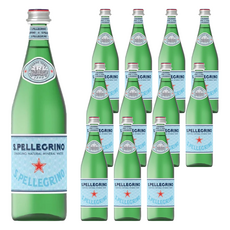 SANPELLEGRINO 聖沛黎洛氣泡天然礦泉水 750ml x 12瓶