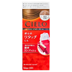 CIELO 宣若 EX 染髮霜 簡單一按 白髮用, 2 淺橙棕, 1盒