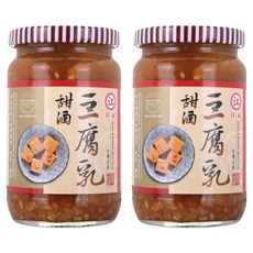 江記 甜酒豆腐乳, 380公克, 台灣製造, 380g, 2罐