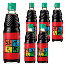 工研 特濃烏醋, 300ml, 沾煮滷皆宜, 6瓶