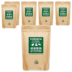 加倍潔 過碳酸鈉去污粉 600g, 有效去除頑固污漬, 輕鬆去除油污, 6包