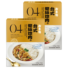 新東陽 台式筍絲焢肉, 220公克/包, 無添加防腐劑, 220g, 2盒